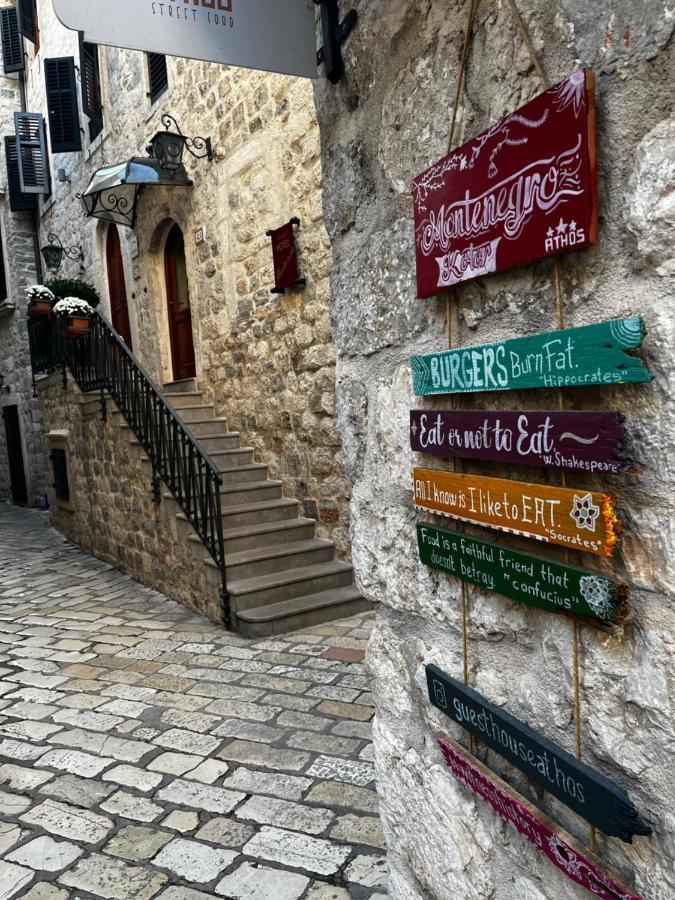 Athos Guesthouse Kotor Dış mekan fotoğraf